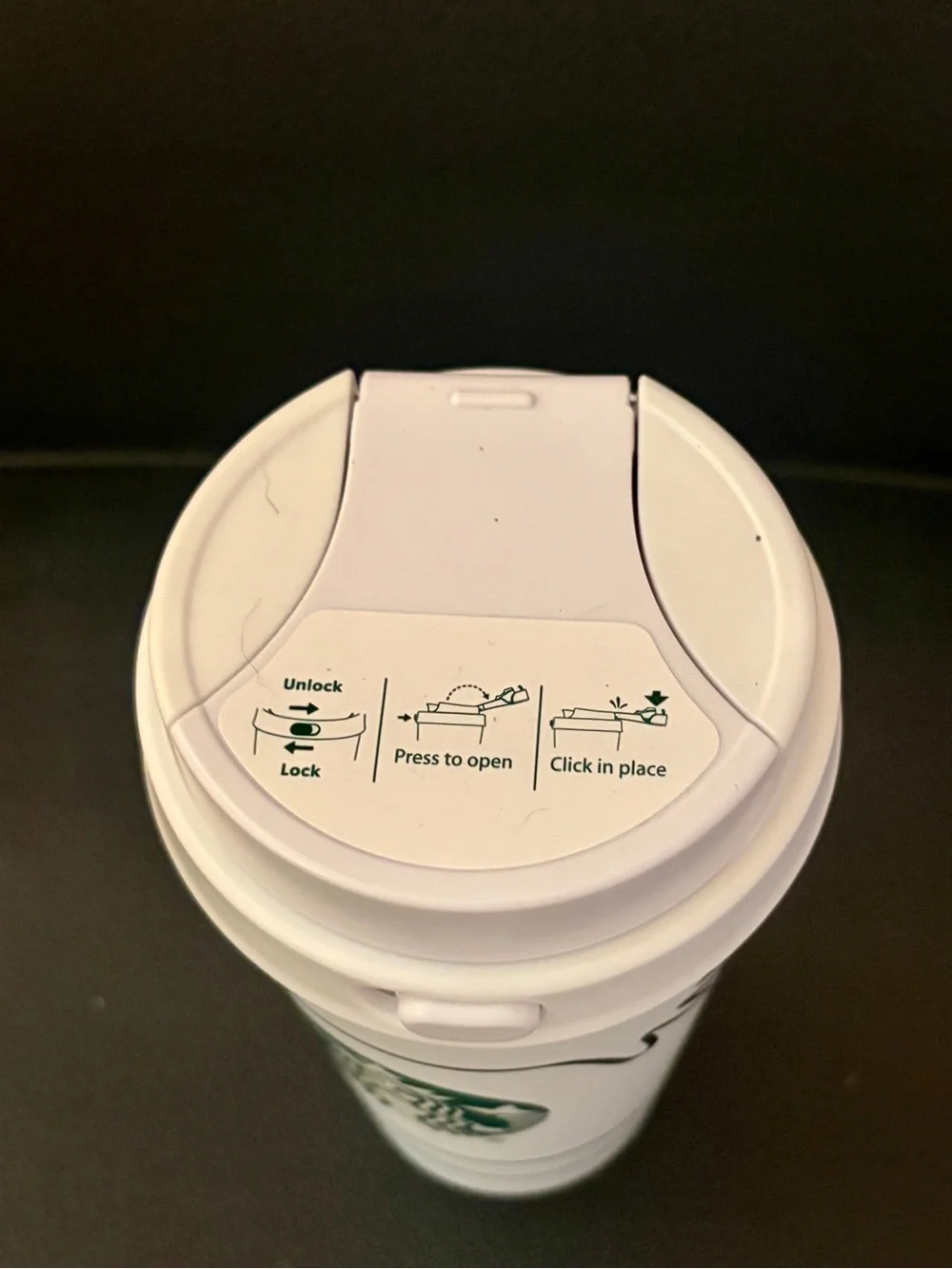 NWT STARBUCKS KITCHEN Coffee for All SPRING 2026 16oz 473mL Hug Graphic Tumbler